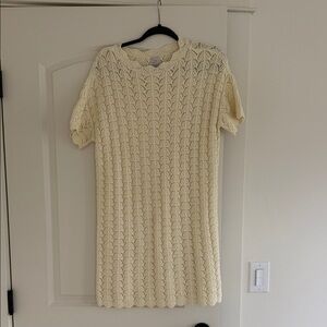 a new day Cream Knit Dress